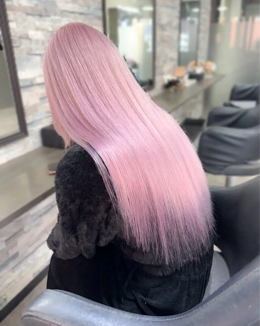 ロング カラー カット ヘアカラー トリートメント エクステ ハイトーンエクステ 🎩カズキ🎩のヘアスタイル