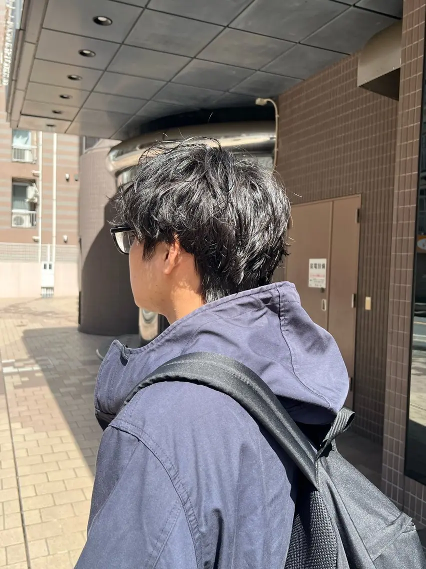 パーマ メンズ メンズパーマ Men's NAM 八角のヘアスタイル