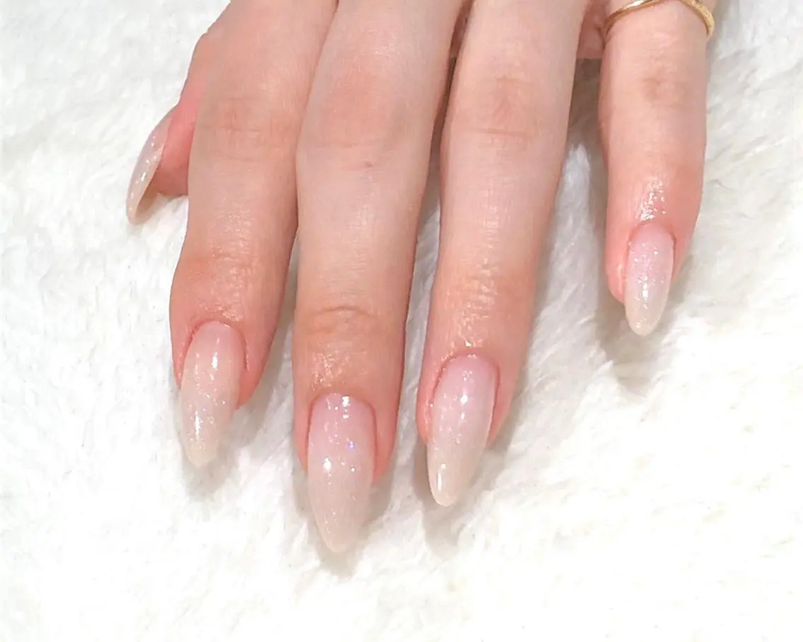 ネイル ラメ(グリッター) ラメグラデーション スカルプネイル nail salon quartettoのネイルデザイン