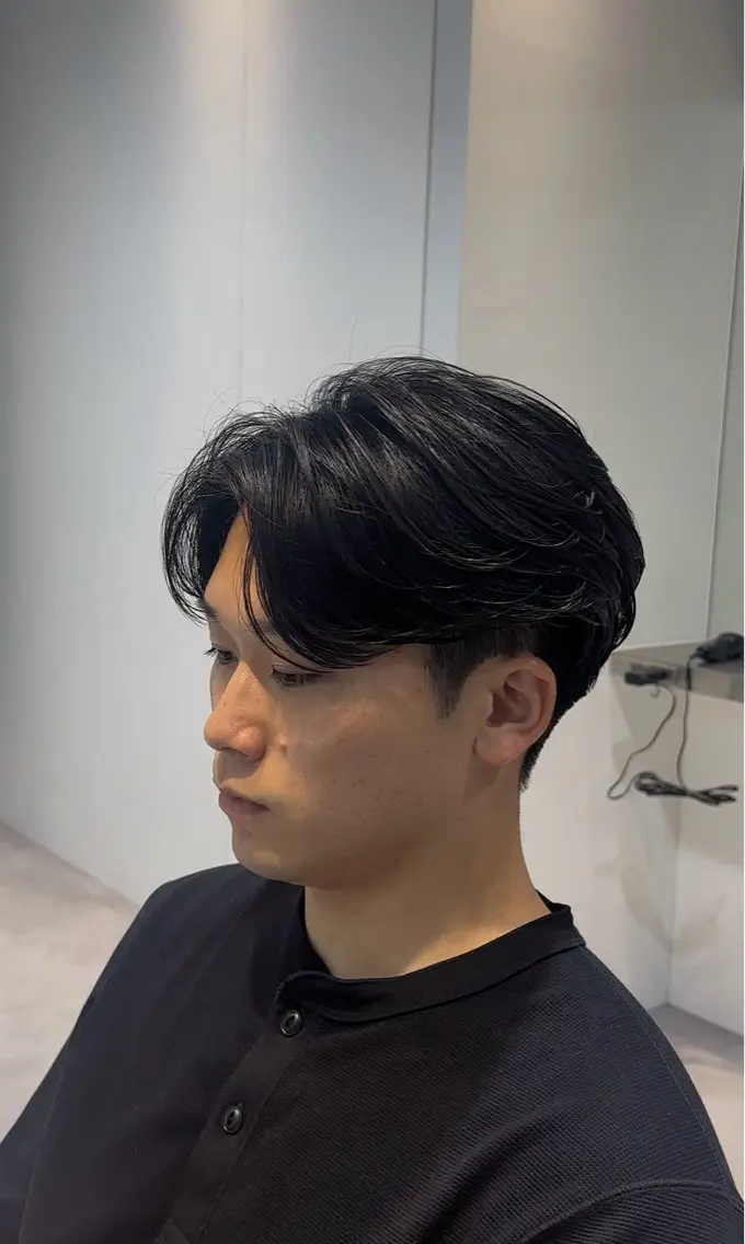 ショート パーマ ニュアンスパーマ 似合わせパーマ🔥 河浪  大智のヘアスタイル