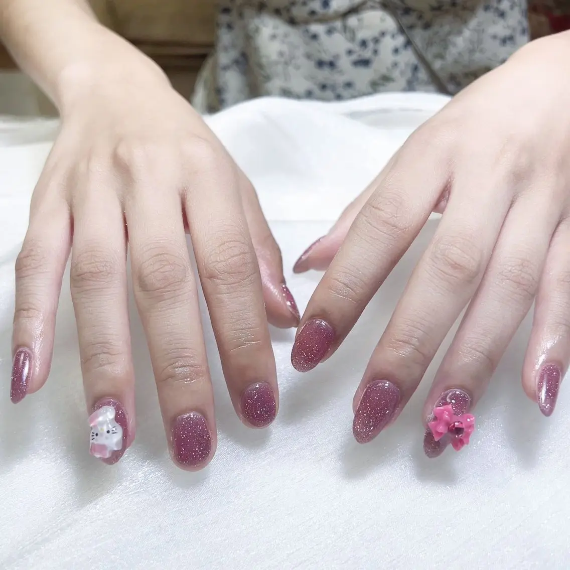 ネイル ワンカラーネイル Nail salon 木にいるのネイルデザイン