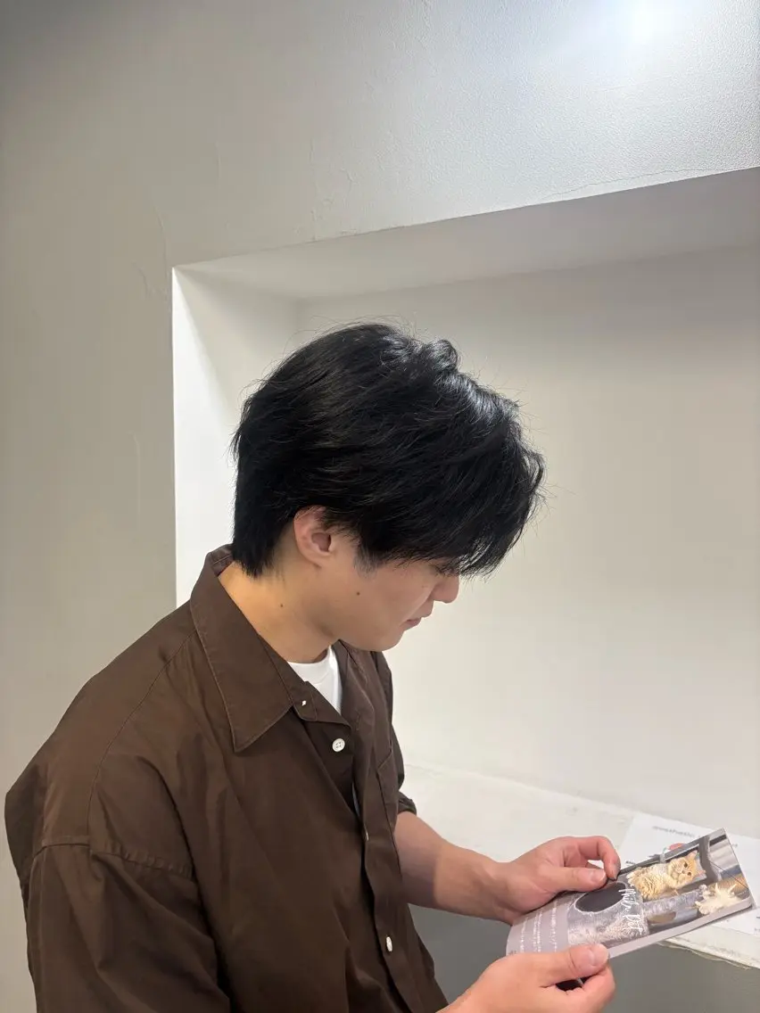 メンズ カット あゆな\メンズカット \髪質改善のヘアスタイル