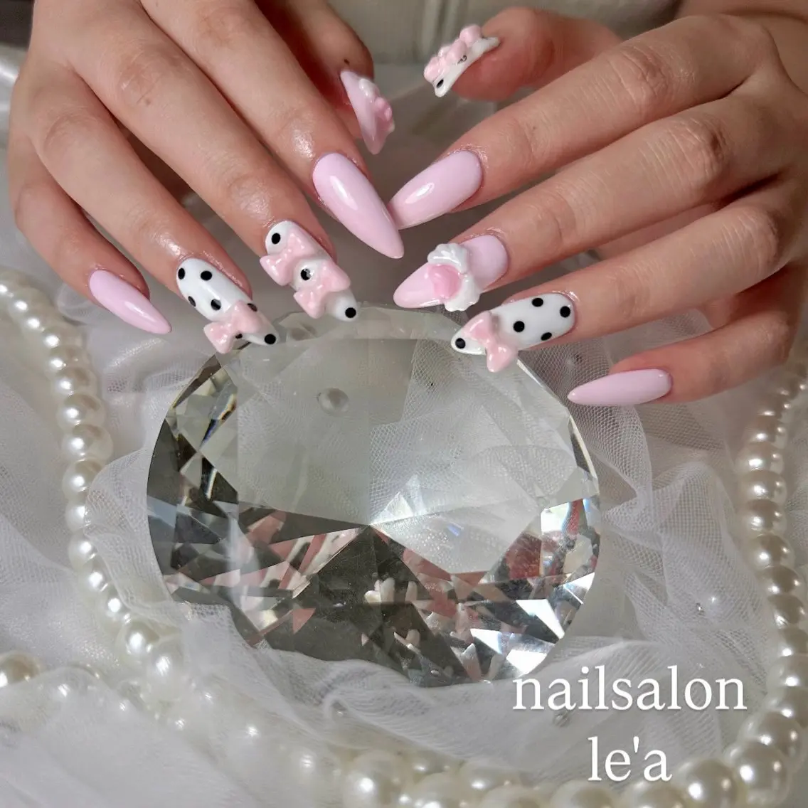 ネイル ハンドネイル nailsalon le'aのネイルデザイン