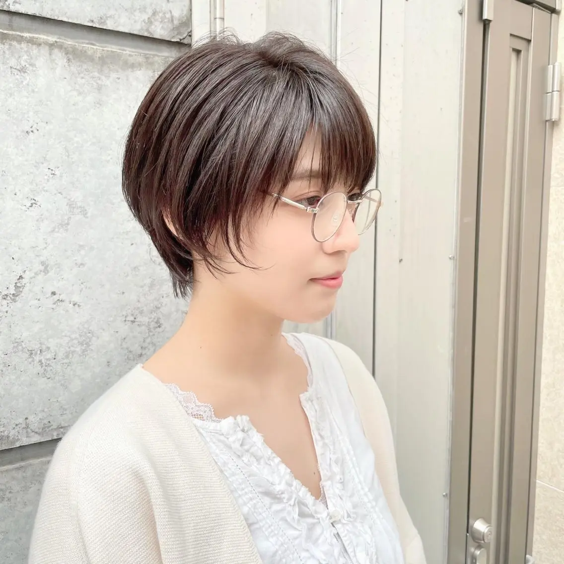 ショート カラー ヘアアレンジ カット トリートメント 池袋髪質改善×レイヤ ー専門MATSUのヘアスタイル