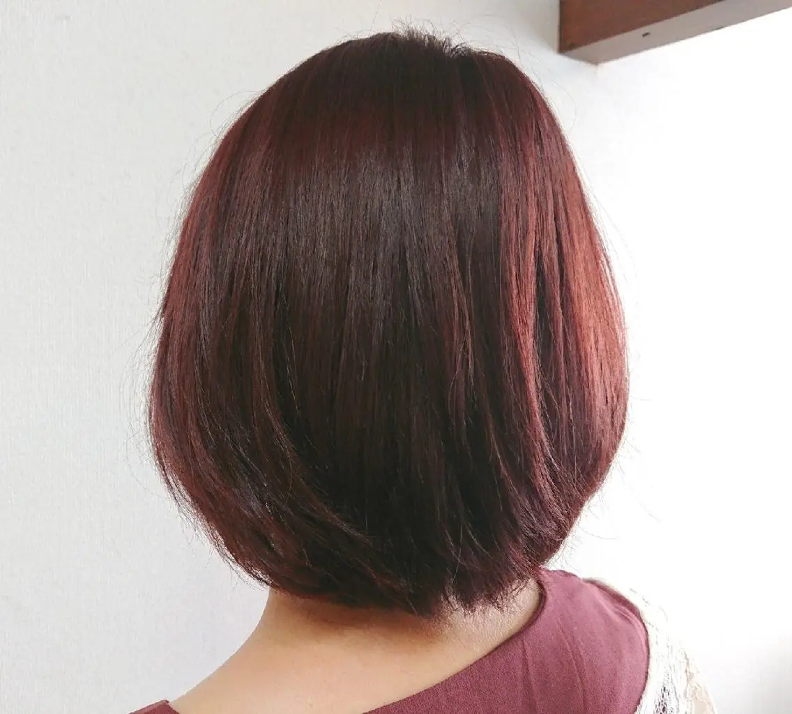 ショート ヘアカラー トリートメント 渡辺 康行のヘアスタイル