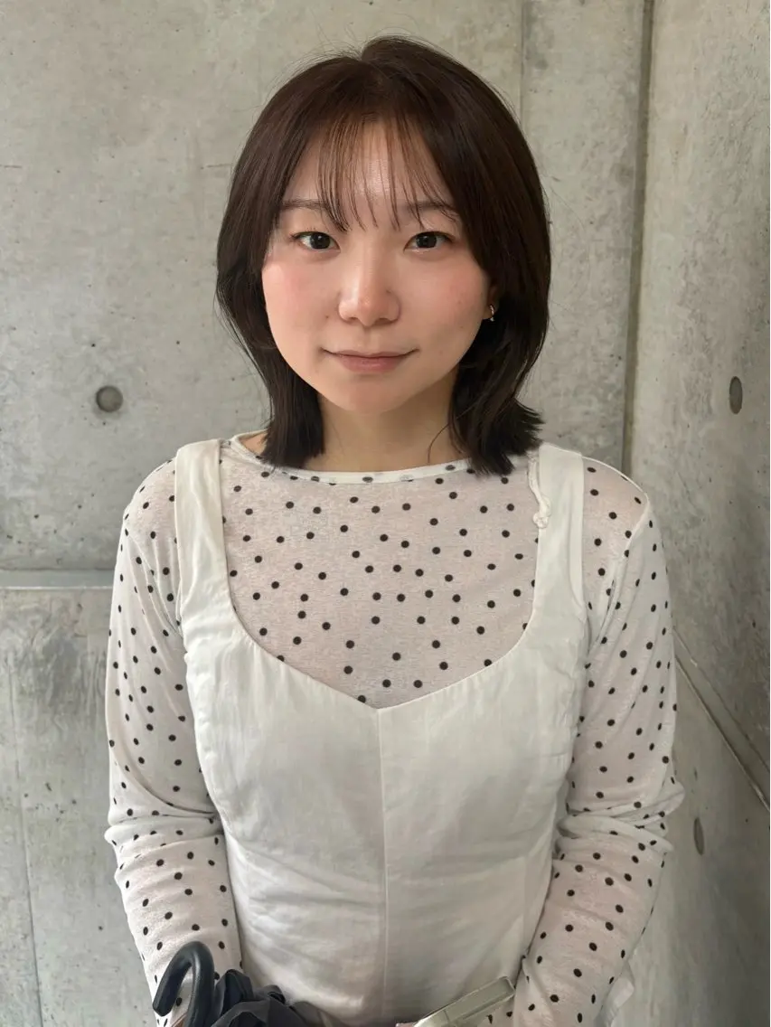 ショート カラー ブラウンカラー くすみブラウン カット ヘアカラー 🍃YURI 🍃のヘアスタイル