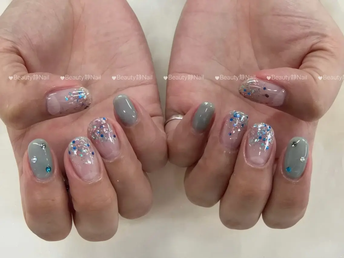 ネイル ハンドネイル Beauty静 nailのネイルデザイン