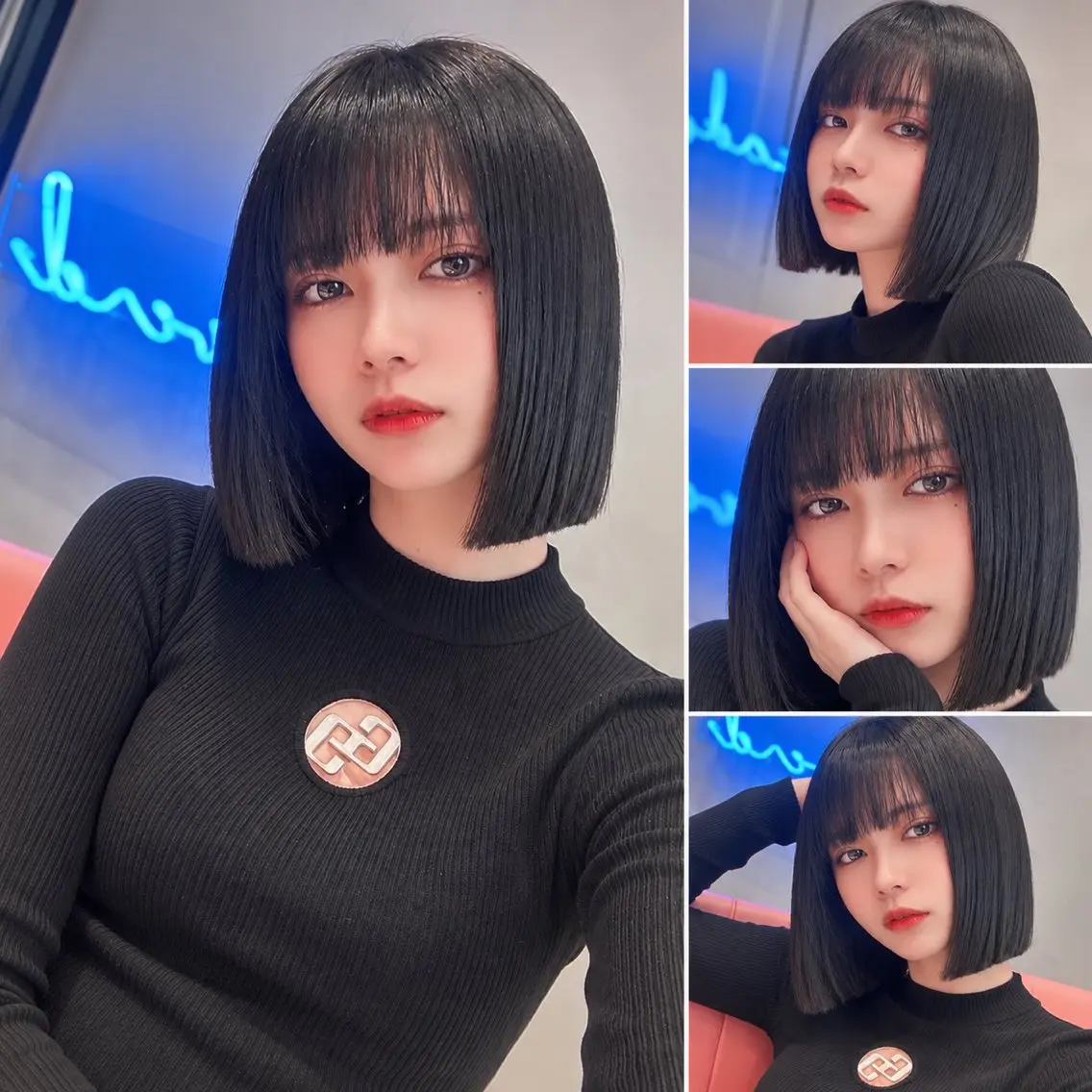 ショート パーマ カット 縮毛矯正 トリートメント 🦋韓国風レイヤー/ 艶髪矯正🦋凛太郎のヘアスタイル
