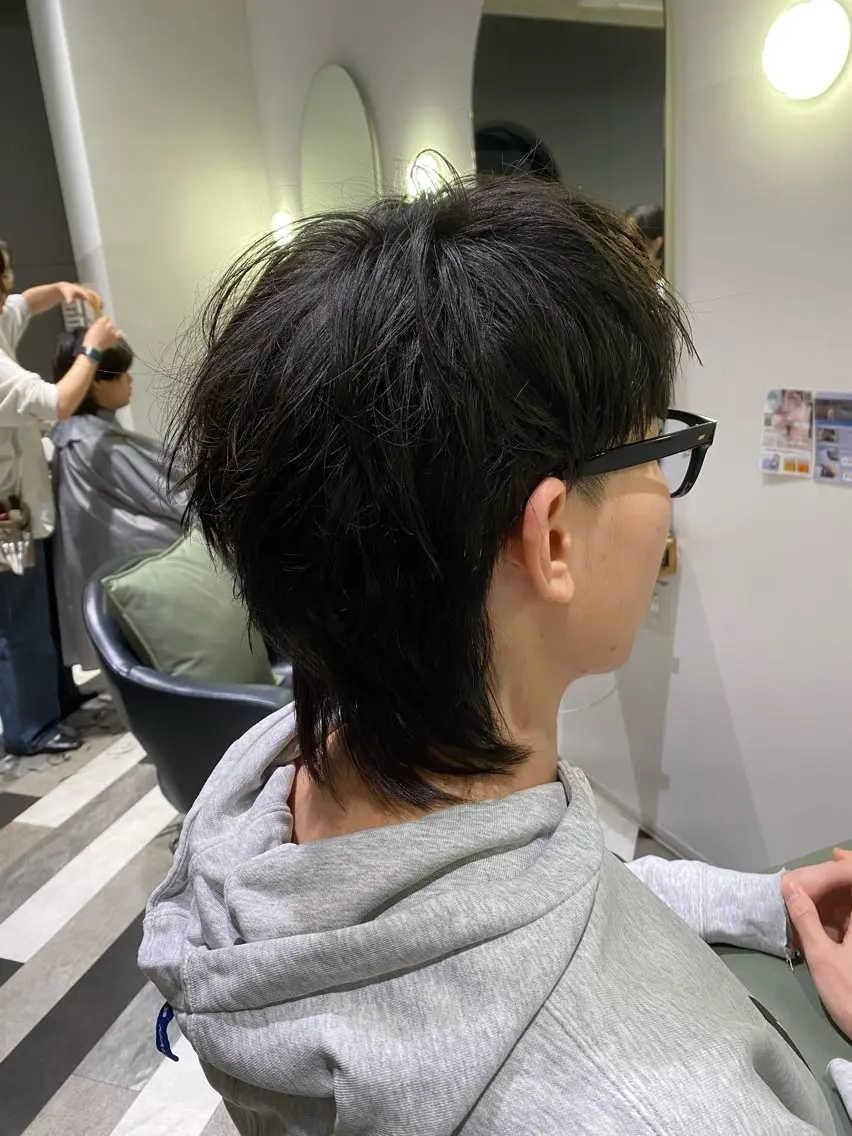メンズ マレットヘア カット トリートメント メンズ指名NO.1/ 原崎 元希のヘアスタイル