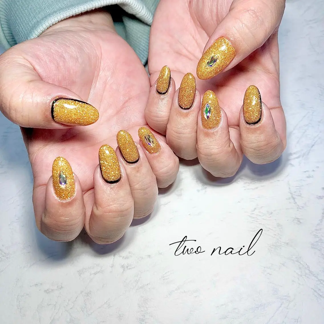 ネイル アートネイル フットネイル ハート ニュアンスネイル ホワイト two nailのネイルデザイン