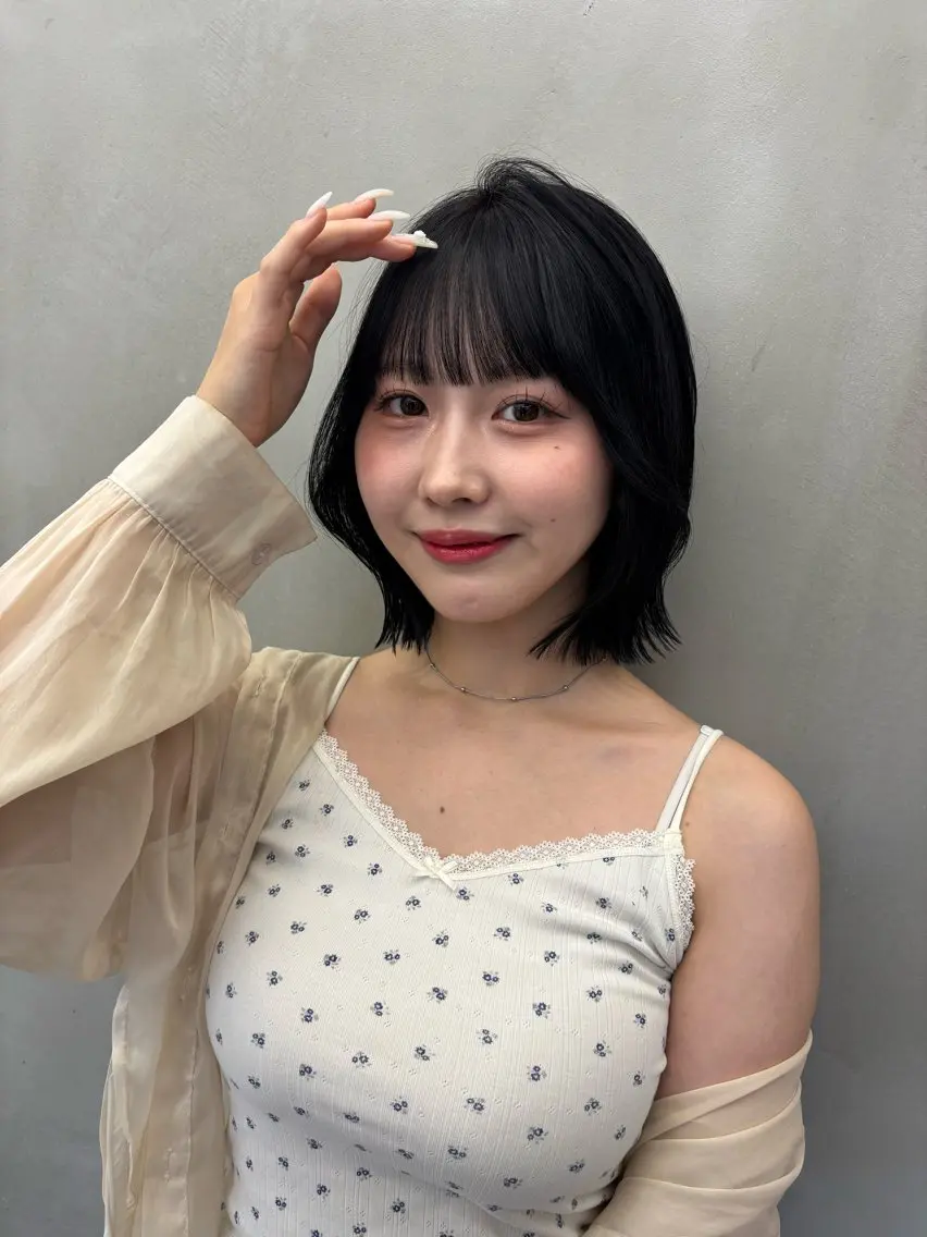 ミディアム ヘアアレンジ ヘアカラー ⚡️児玉 唯斗⚡️/ カラーモデル様募集中のヘアスタイル