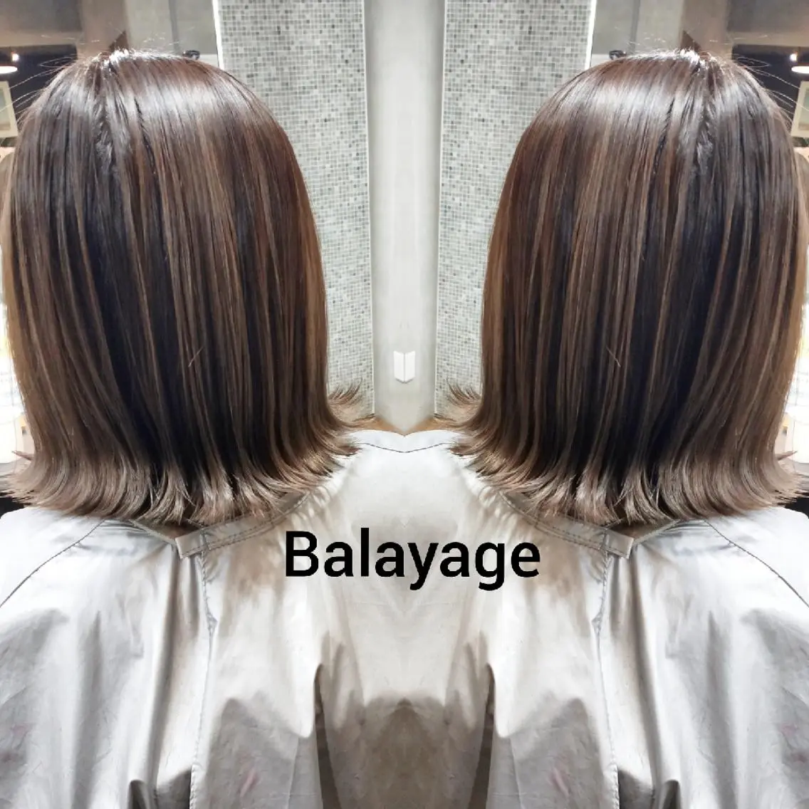 ショート カラー ヘアカラー カラーブリーチ特化 石原勇希のヘアスタイル
