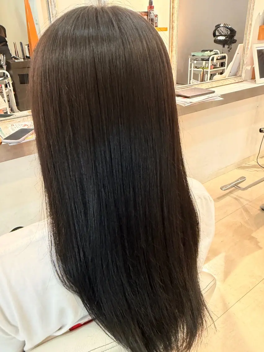 ロング カラー 滝口 雪月花のヘアスタイル