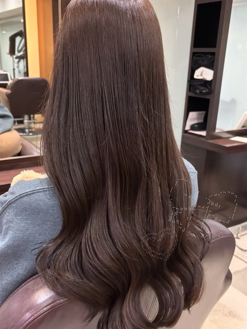 【⟡5.6月限定⟡】ワンカラー➕5step treatment🫧※スタイリストの最終チェックありの写真