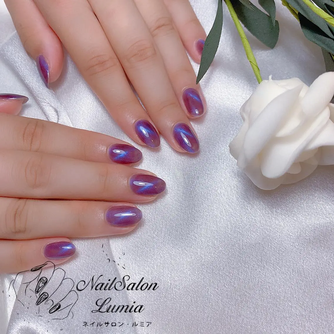 ネイル ハンドネイル ネイルサロン ルミア Lumia 店長施術のネイルデザイン
