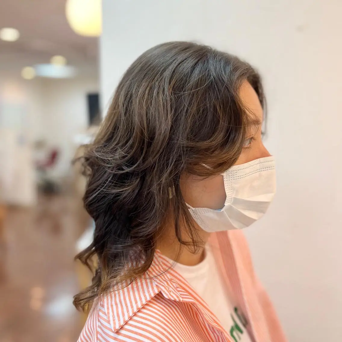 ミディアム 冨田 豊のヘアスタイル