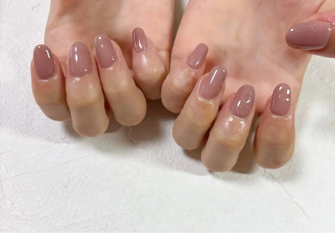 ネイル オーロラネイル フットネイル フレンチネイル ジェルネイル マグネットネイル ハンドネイル kiki nail &brow二子玉川のネイルデザイン