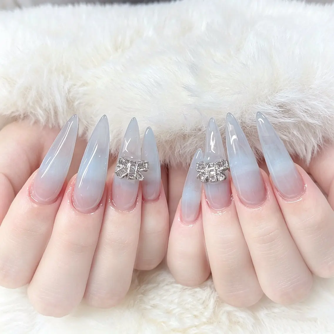 ネイル ハンドネイル Lavender nail·中島公園のネイルデザイン