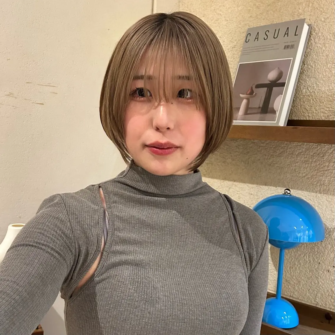ショート ボブ　ショート🌟 きだに りののヘアスタイル