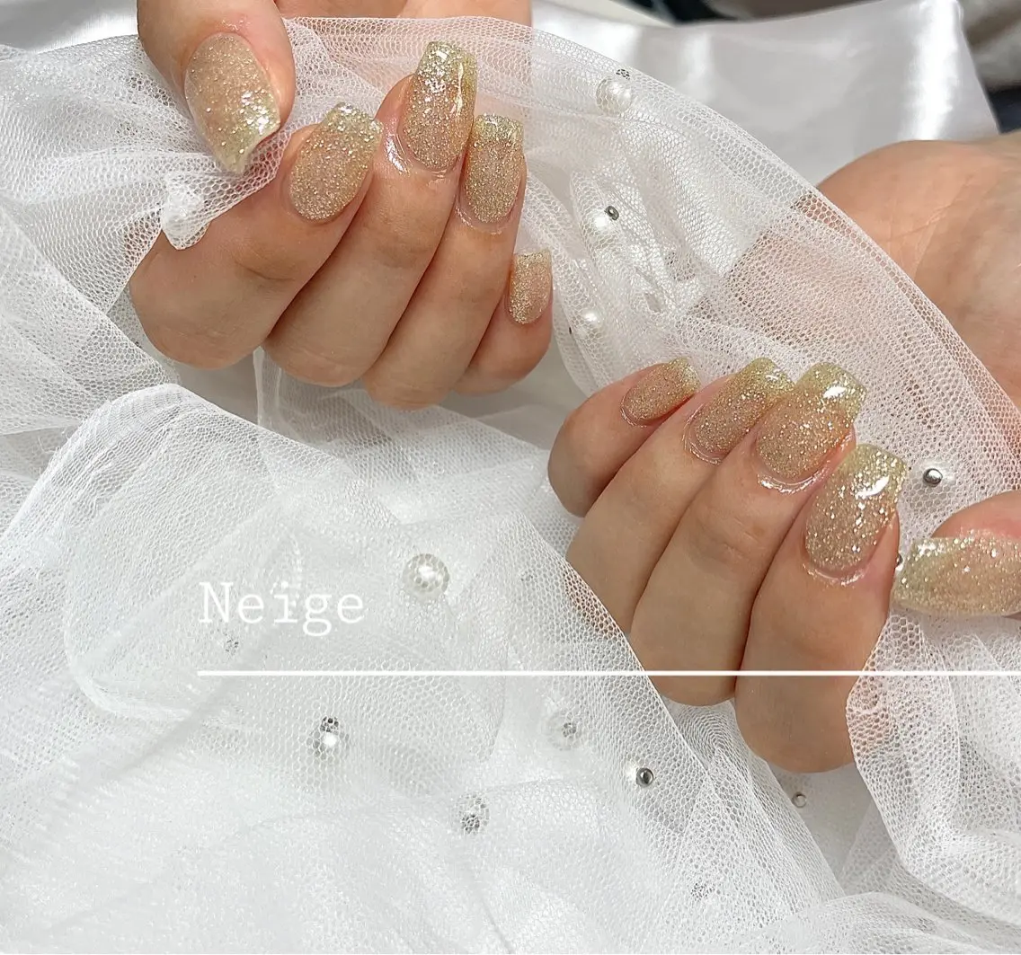 ネイル ハンドネイル Neige‪𓂃ai ＊梅津 / 松尾のネイルデザイン