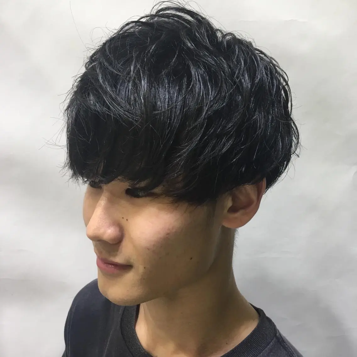ショート メンズ カット ヘアセット メンズ特化 古賀陸斗のヘアスタイル
