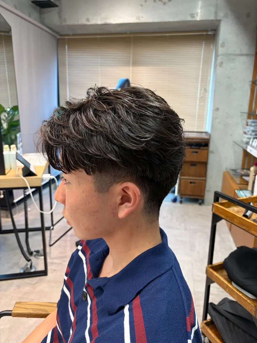 メンズ カット パーマ メンズカット パーマ飯野友喜のヘアスタイル
