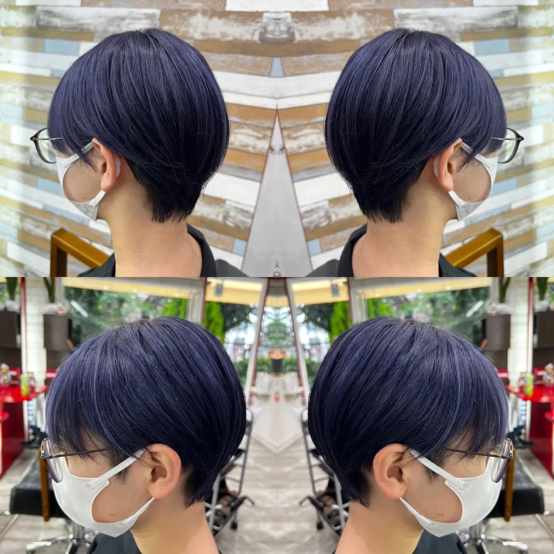 ショート カラー カット ヘアカラー トリートメント ✨️眉毛、派手髪、 ハイトーンShinの眉毛・アイブロウイメージ