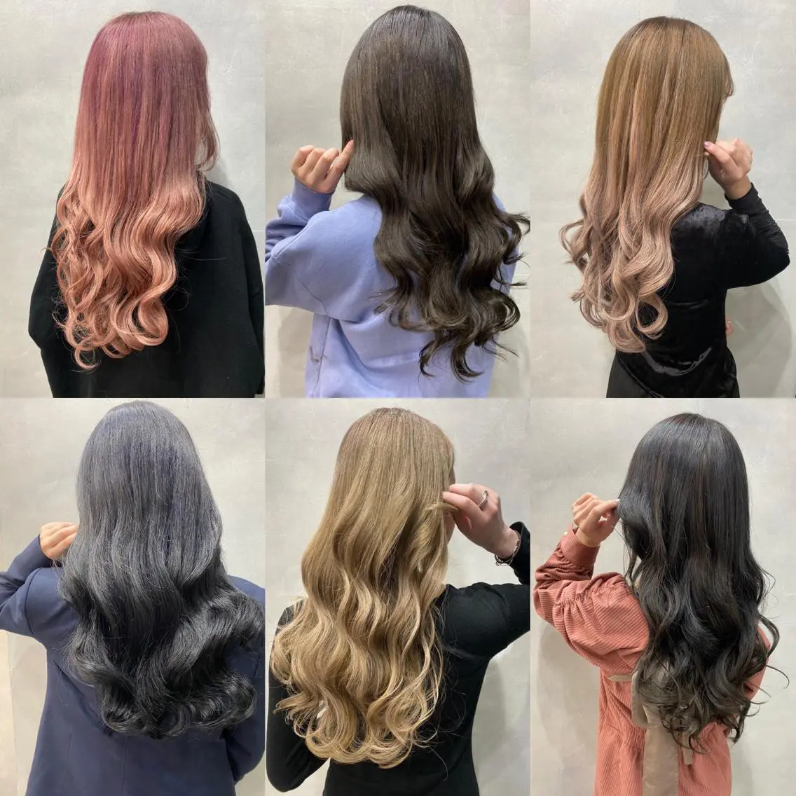 セミロング カラー ヘアアレンジ FAAM Tsuneのヘアスタイル