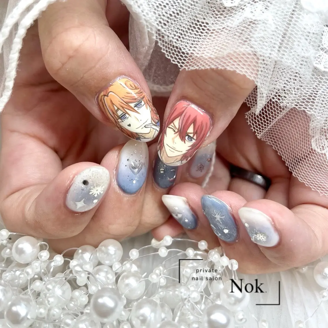 ネイル ハンドネイル 池袋痛ネイル Nok. 渡辺のネイルデザイン