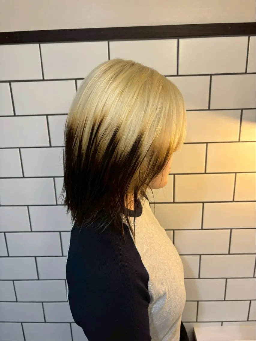 カラー ヘアカラー 竹川 りょうのヘアスタイル