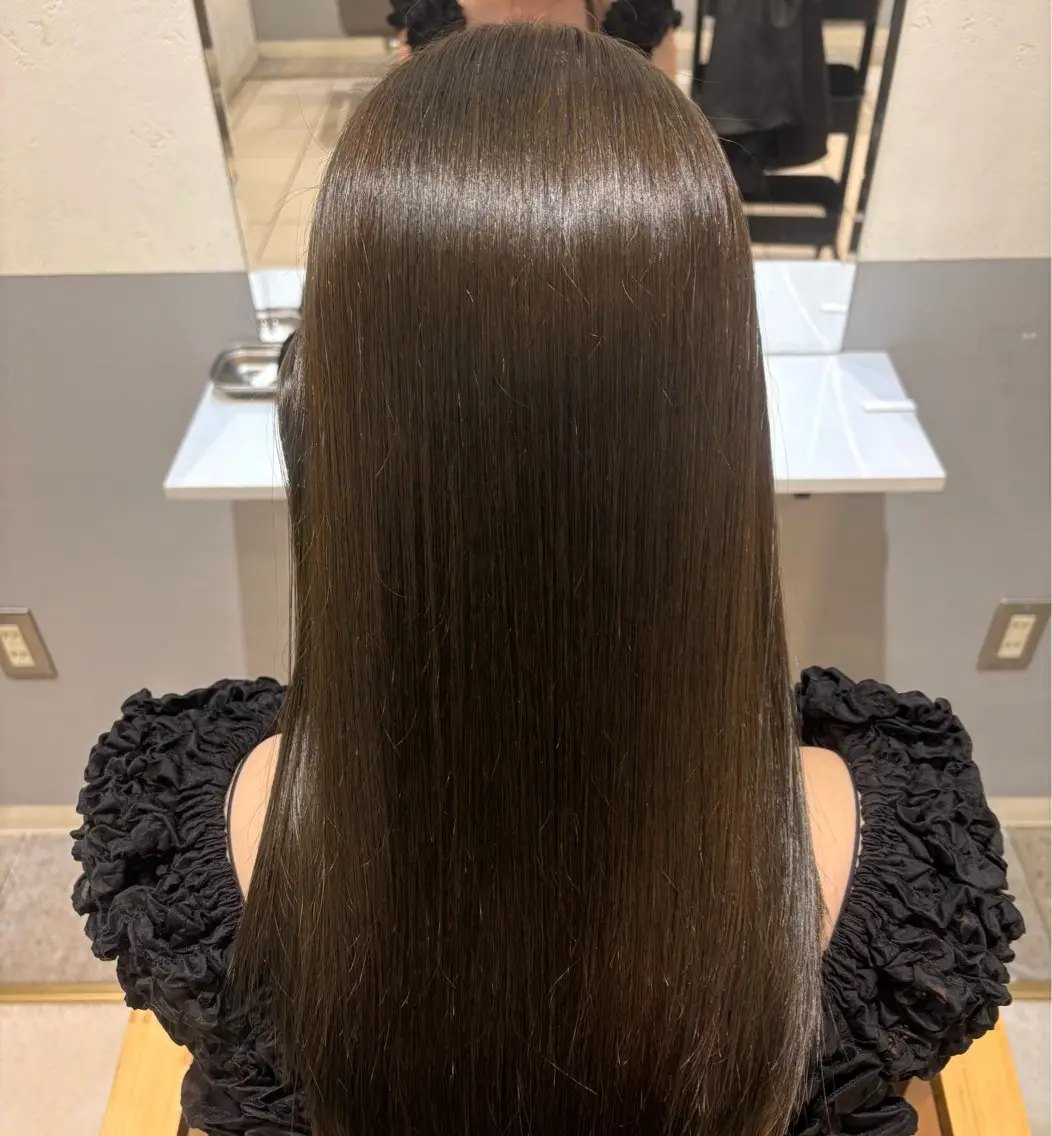 ロング ヘアカラー GiseL六本松/ sawaのヘアスタイル