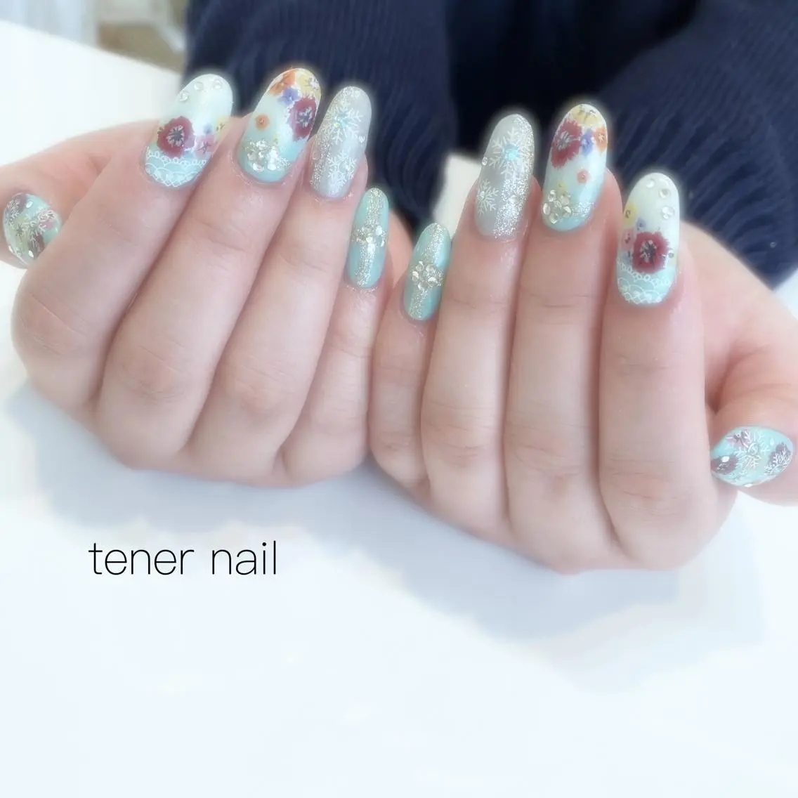 ネイル スカルプネイル テネルネイル tener nailのネイルデザイン