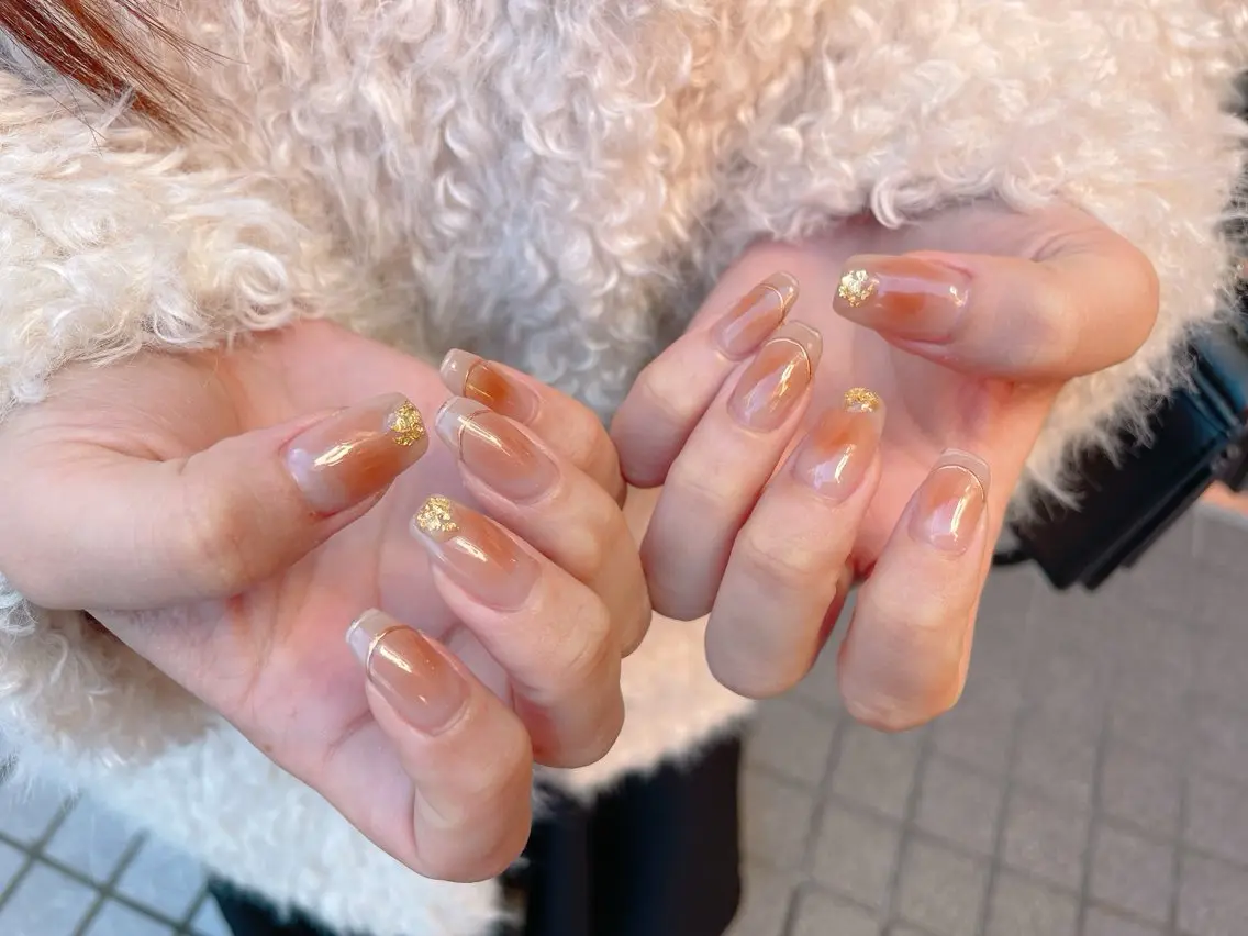 ネイル チークネイル ジェルネイル パラジェル nailroom OHANA🌴のネイルデザイン