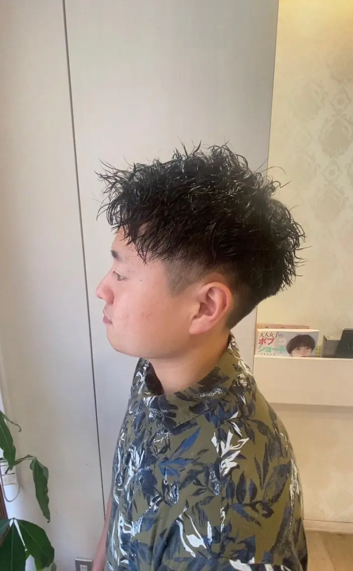 メンズカット👦🏻+マイクロバブル付きの写真