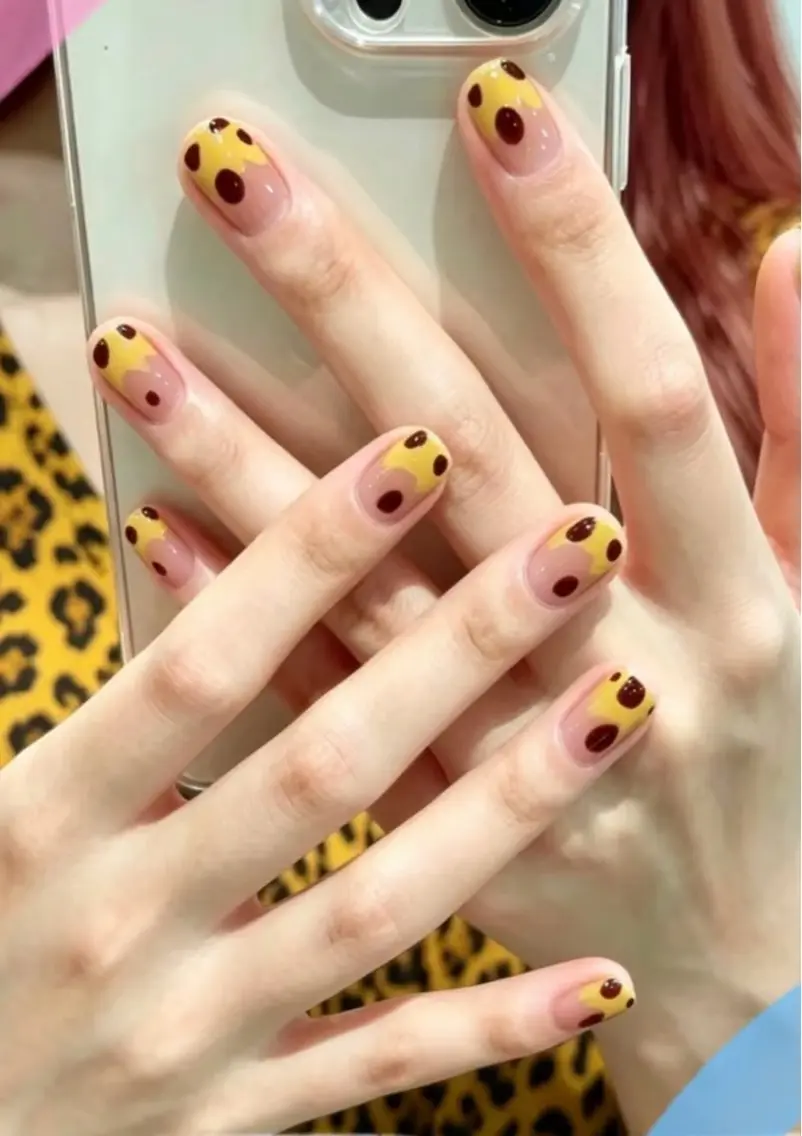 ネイル ハンドネイル H3 Nail Tsuki🦋💙のネイルデザイン