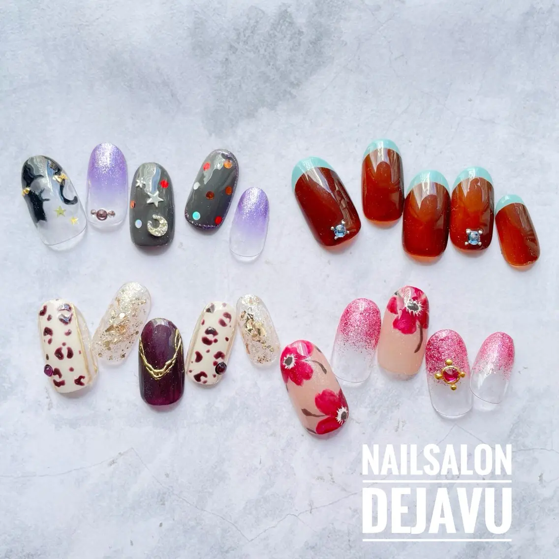 ネイル ハンドネイル Nail salon Dejavu 🌿のネイルデザイン
