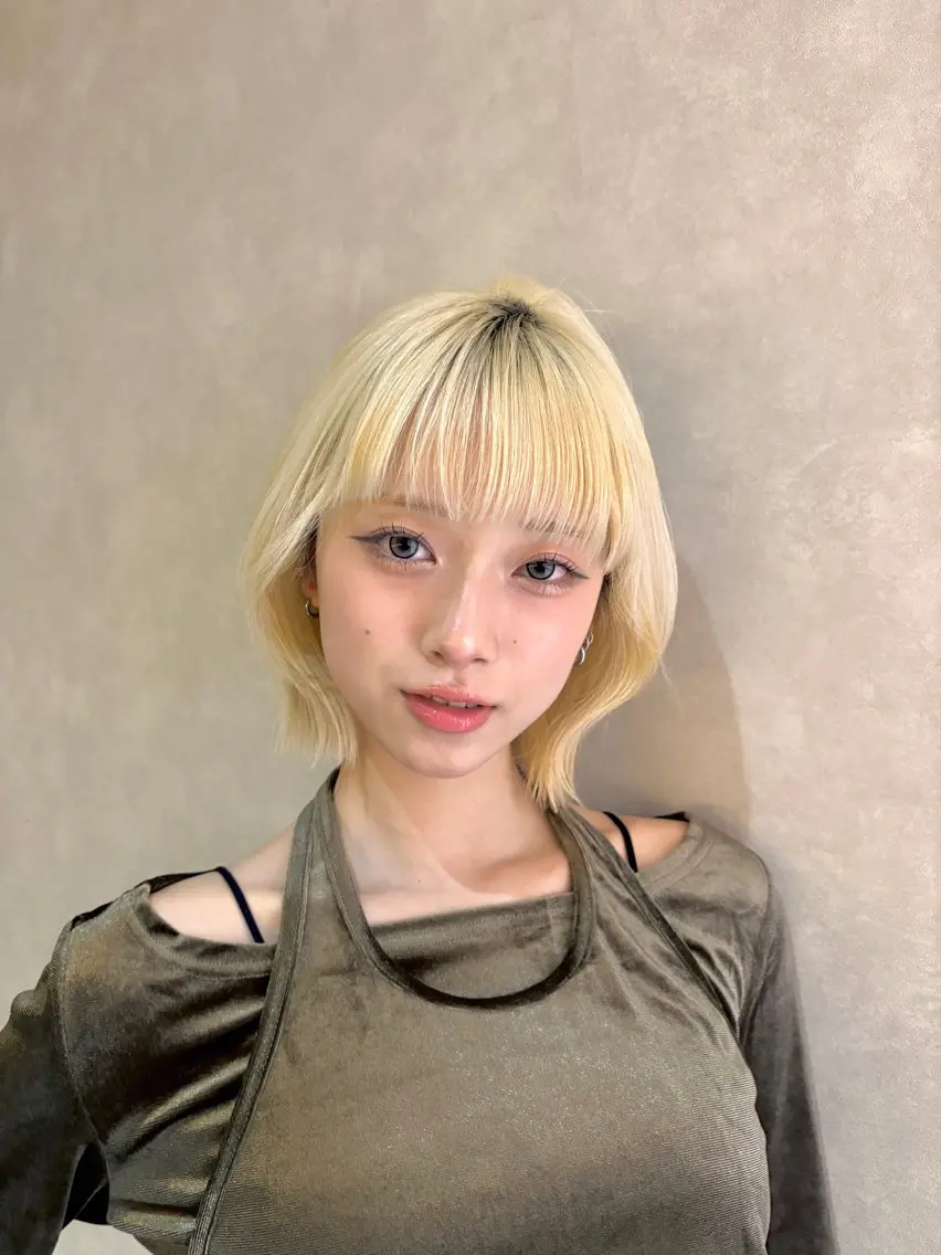 ショート カット ヘアカラー トリートメント レイヤー/ボブ特化 横浜/伊藤　怜のヘアスタイル
