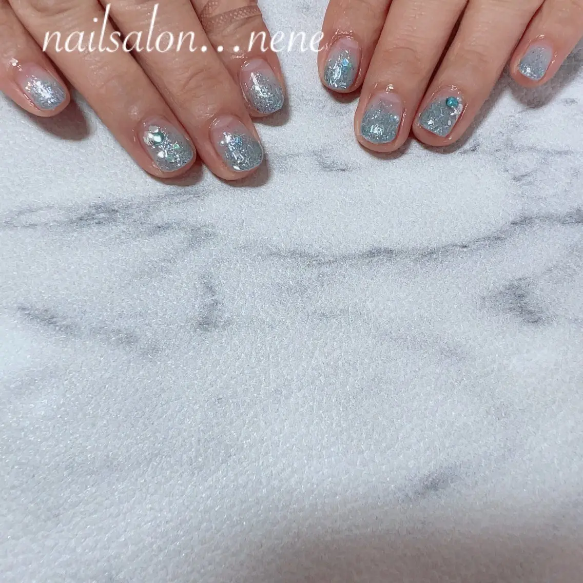 ネイル ラメ(グリッター) nailsalon ...neneのネイルデザイン