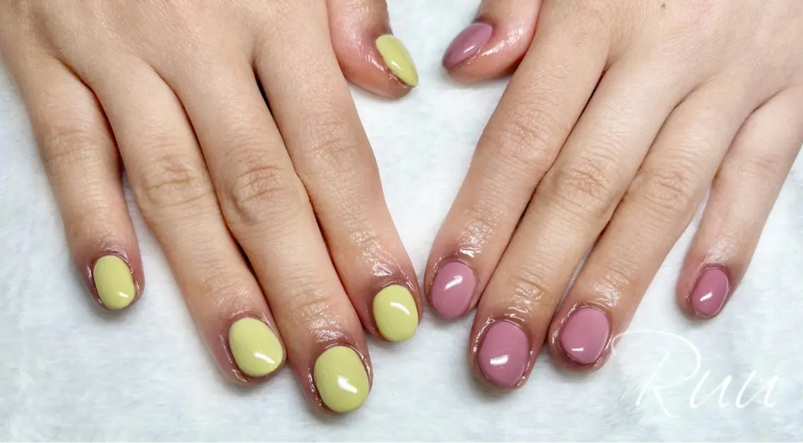 ネイル アートネイル フットネイル フレンチネイル キラキラネイル 韓国ネイル Nail salon Ruuのネイルデザイン