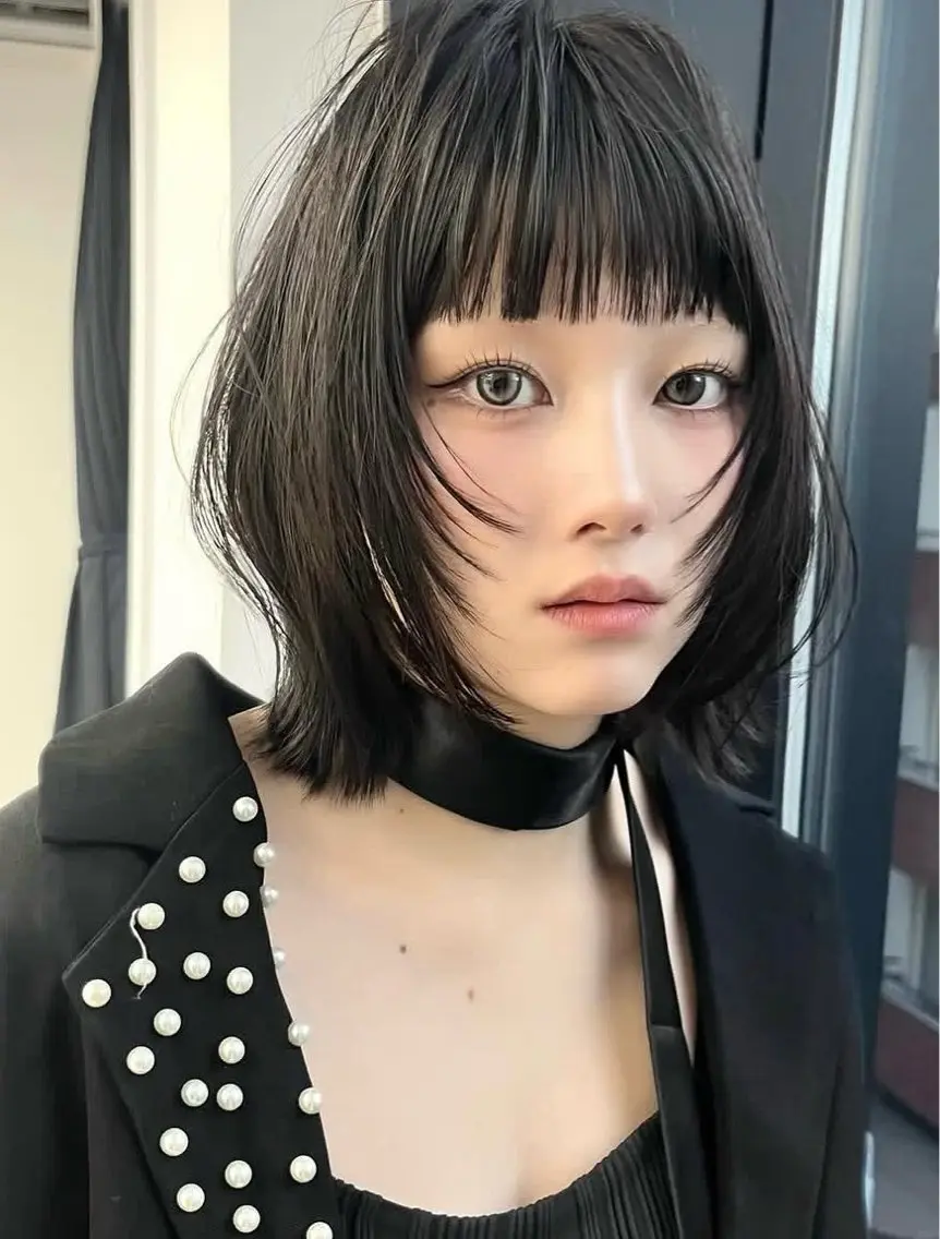 ショート カラー カット ヘアカラー トリートメント ウルフ🦋顔まわり ❤︎ ͛めいのヘアスタイル