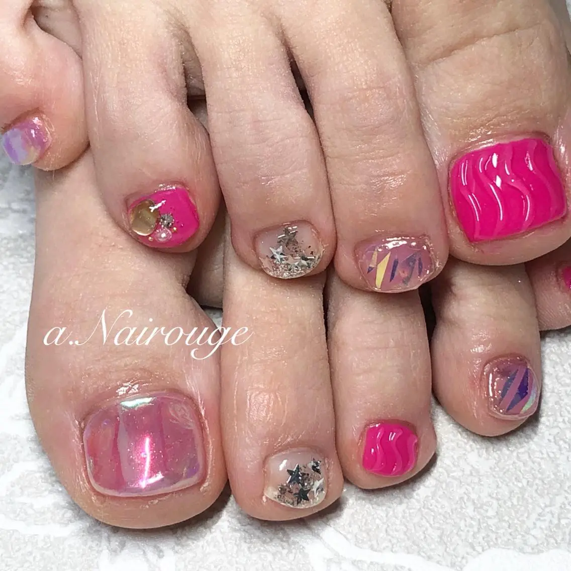 ネイル フットネイル Nail salon REIRISのネイルデザイン
