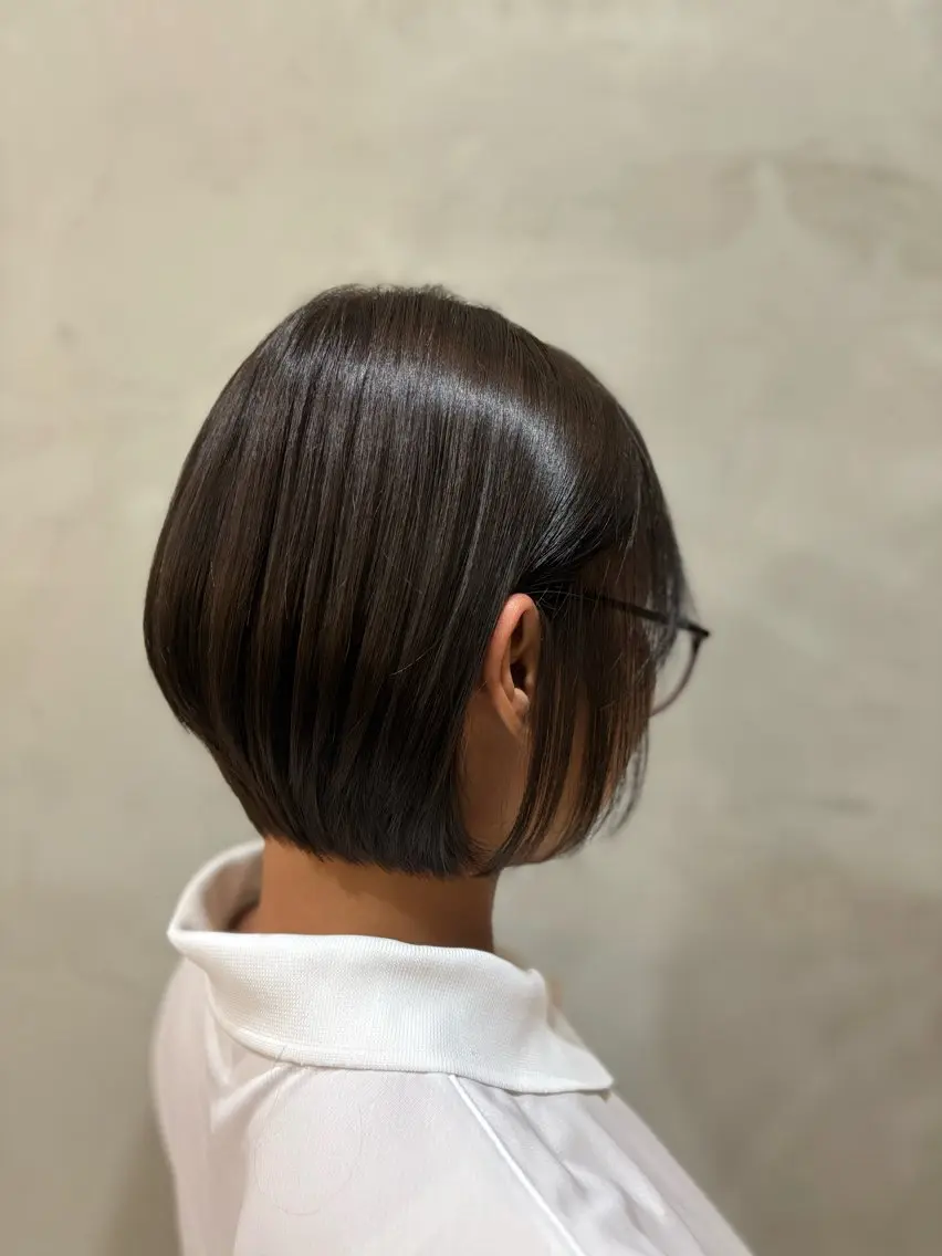 ショート ボブ ショートヘア かわうち れなのヘアスタイル