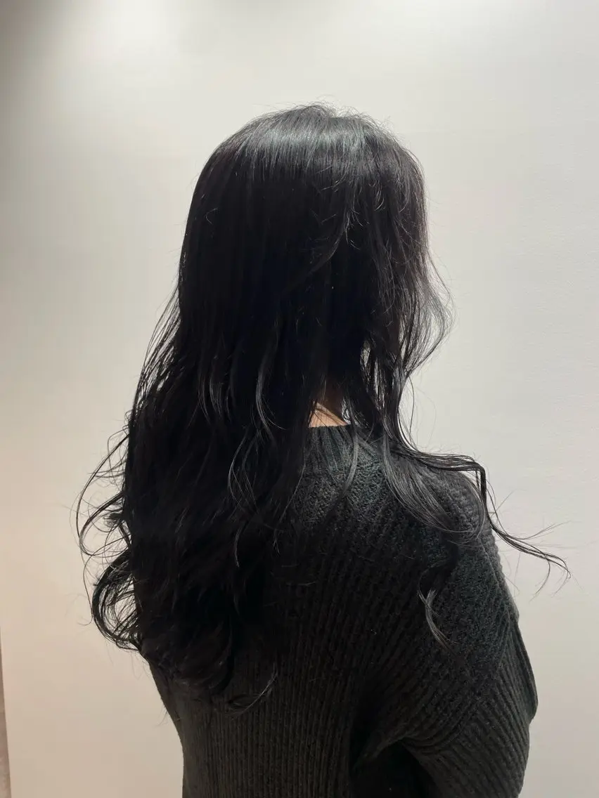 ロング ヘアカラー トリートメント 安藤萌栞 /カットモデル募集のヘアスタイル