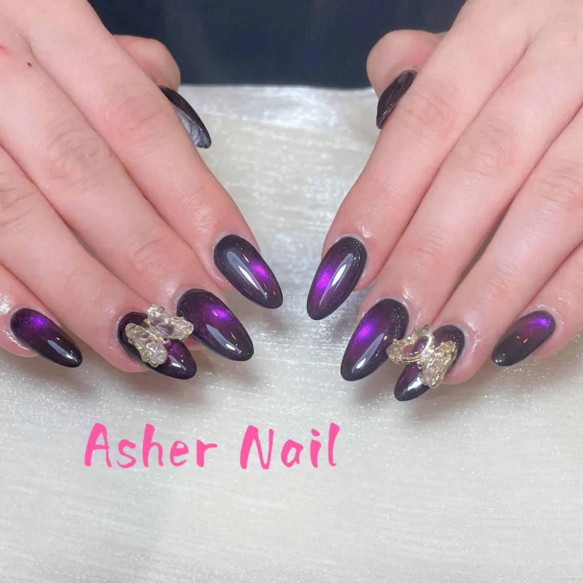 ネイル ハンドネイル ハンドケア Asher-Yuki 🍁のネイルデザイン