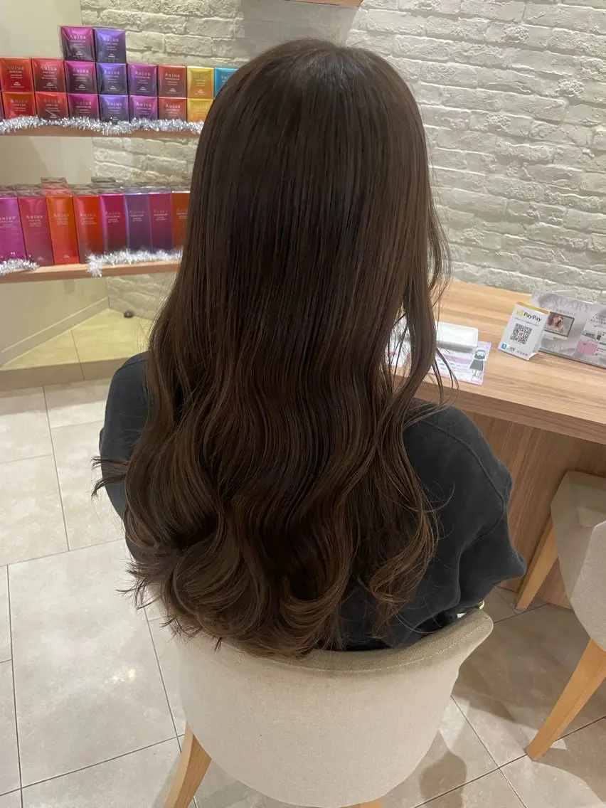 ロング カラー カット ヘアカラー sora ♡のヘアスタイル