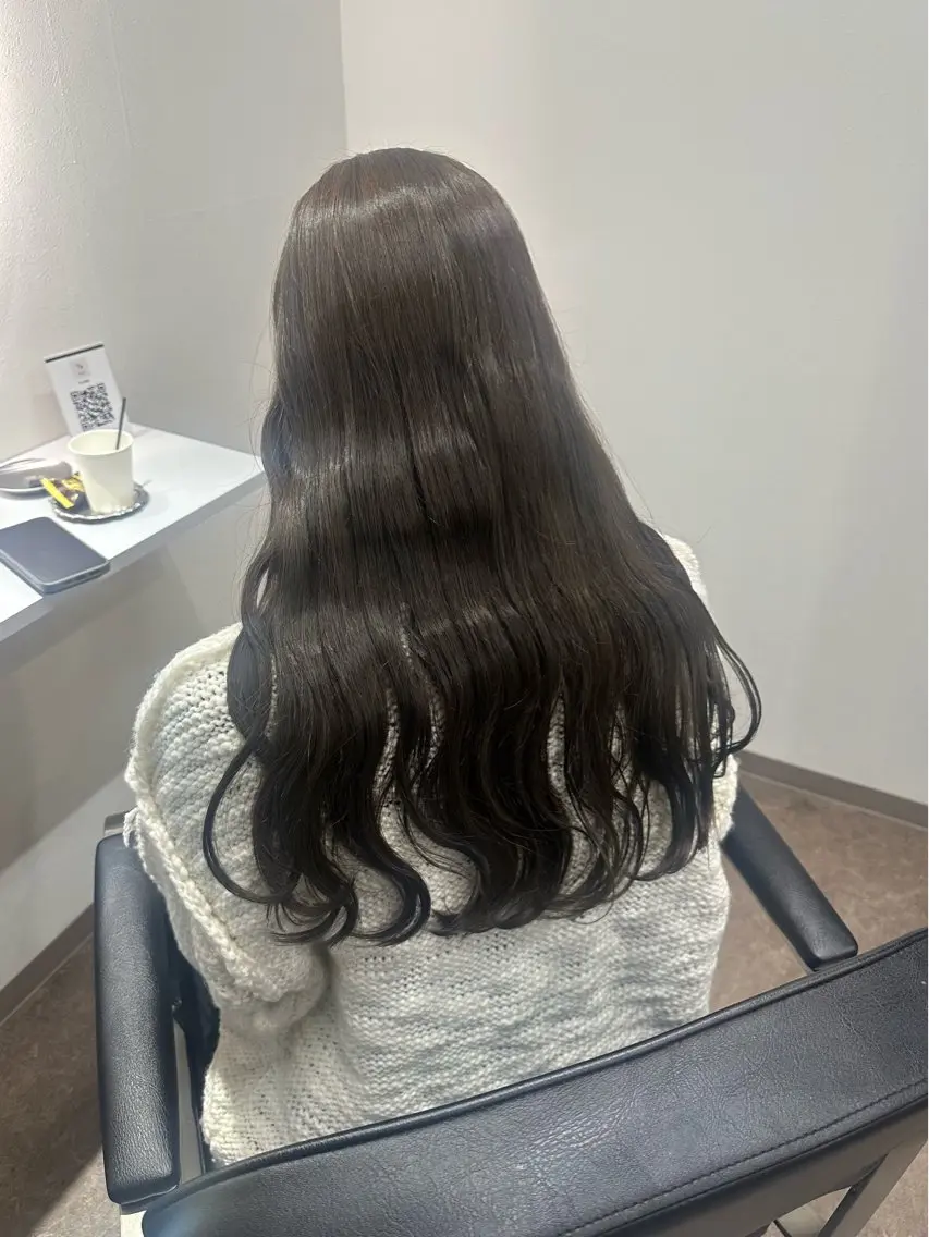 ロング カット ヘアカラー トリートメント 岐阜/細畑駅徒歩1分 井口朝香のヘアスタイル