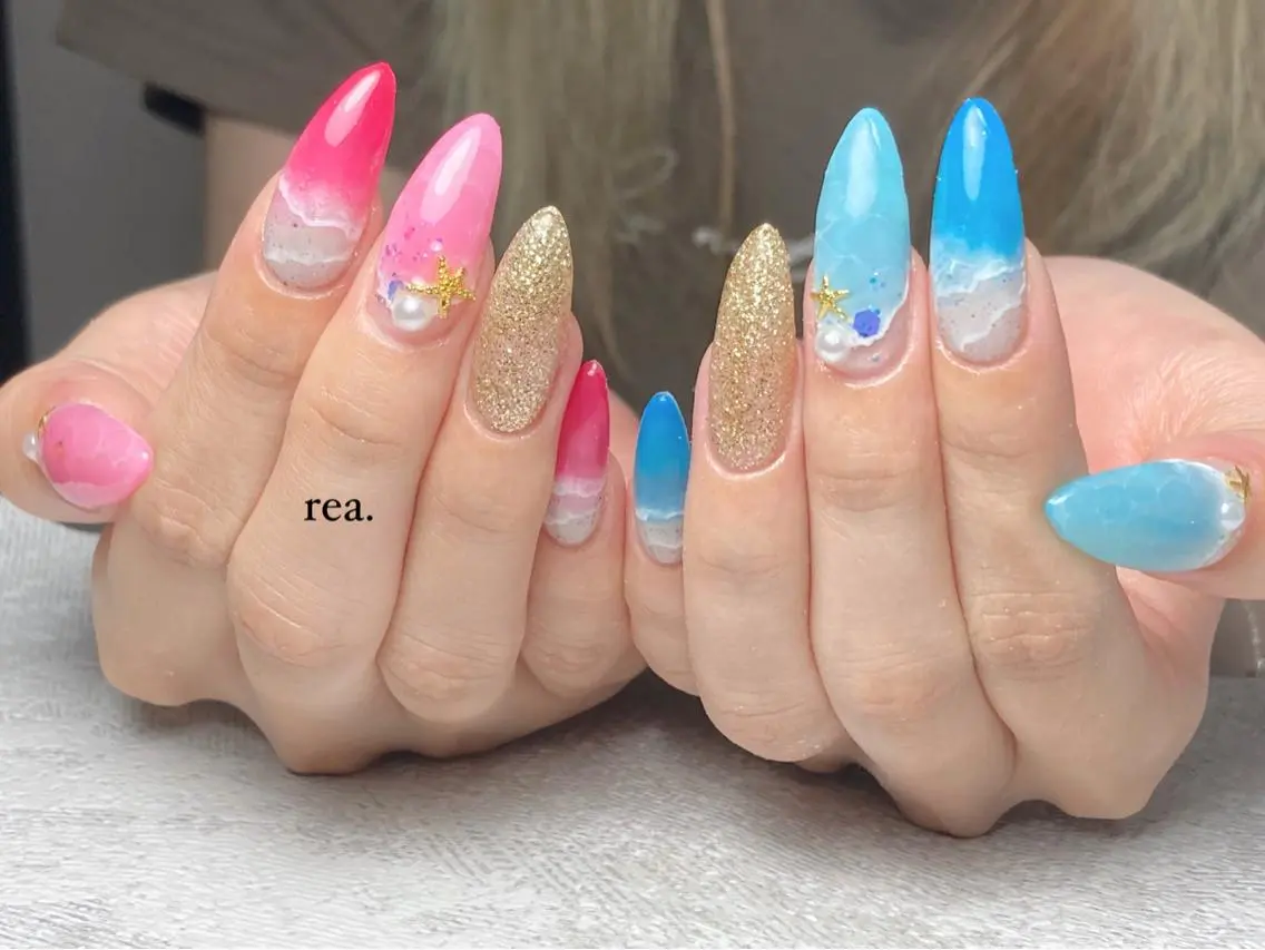 ネイル ハンドネイル フットネイル rea .のネイルデザイン