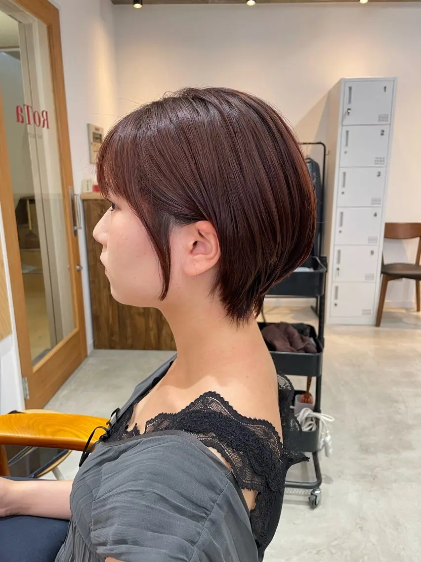 ショート ショートヘア カット ヘアカラー トリートメント ✨ショート、ボブ✨ 奈良孝平のヘアスタイル