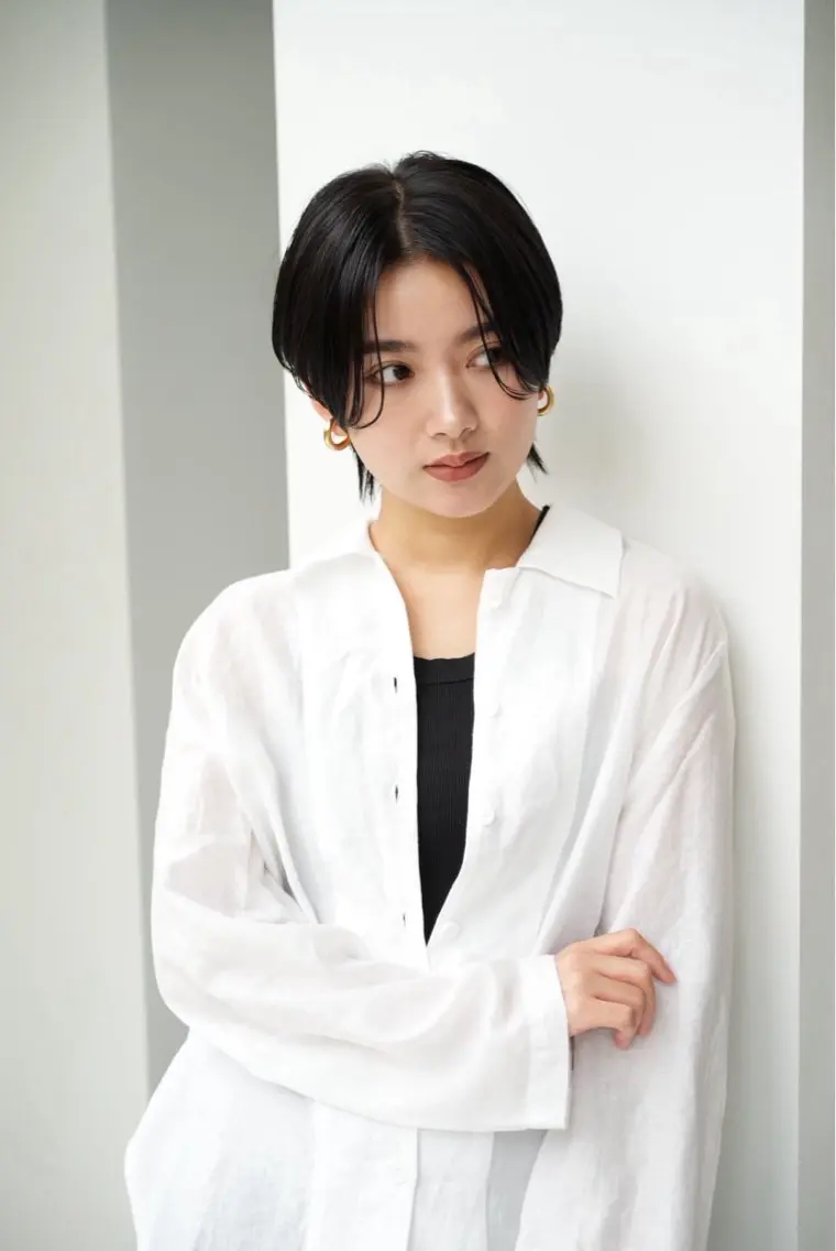 ショート カラー 八幡 空乃のヘアスタイル