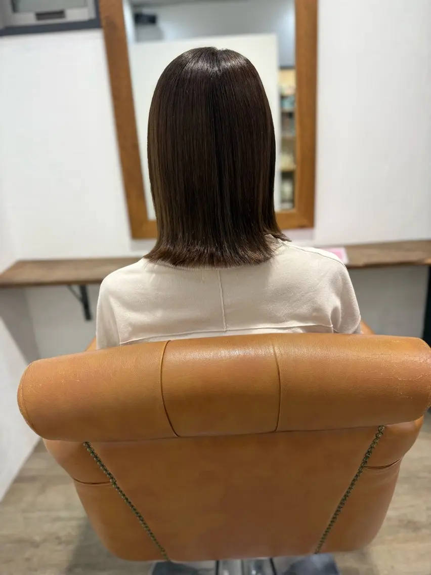 カラー ヘアカラー 井手 梨乃のヘアスタイル